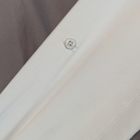 Ascend Hiking Ng Button Down Shirt Large In Light Gray Excellent Condition - Picture 8 of 14